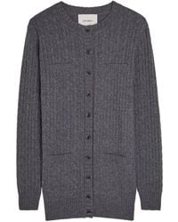 Lisa Yang - Inda Cable-Knit Cashmere Cardigan - Lyst
