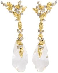 Alexis - Dream Rain Lucite And 14kt -plated Drop Earrings - Lyst