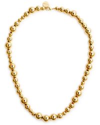 LIE STUDIO - The Elly 18kt -plated Necklace - Lyst