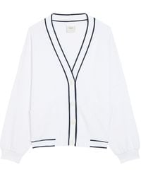 Varley - Decker Off Court Stretch-Jersey Cardigan - Lyst