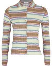 GIMAGUAS - Julieta Striped Knitted Shirt - Lyst
