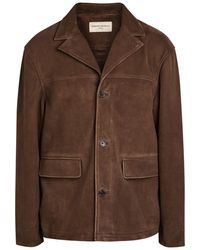 Officine Generale - Erickson Suede Jacket - Lyst