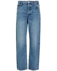 FRAME - The Essential Straight-Leg Jeans - Lyst