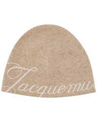 Jacquemus - Le Bonnet Atelier Logo-Intarsia Wool-Blend Beanie - Lyst