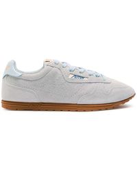 Autry - Windspin Panelled Brushed Suede Sneakers - Lyst