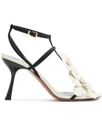 Zimmermann - Orchid 85 Leather Sandals - Lyst