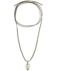 BY PARIAH - Pebble Small Silk Necklace - Lyst