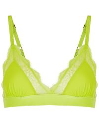 Love Stories - Love Lace Lace-Trimmed Soft-Cup Bra - Lyst