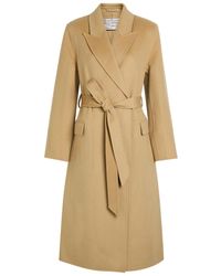 Acne Studios - Double-Breasted Wool-Blend Trench Coat - Lyst