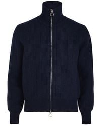 Oliver Spencer - Overton Ribbed Merino Wool Cardigan - Lyst