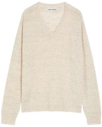 Our Legacy - Rue Fine-Knit Linen-Blend Jumper - Lyst