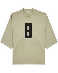 Fear Of God - 8 Milano Embroidered Jersey T-Shirt - Lyst