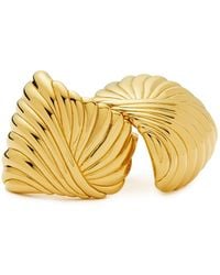 Missoma - Ripple 18Kt-Plated Stud Earrings - Lyst