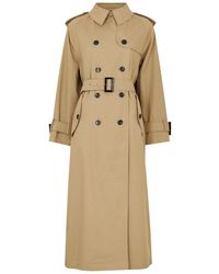 Herno - Double-breasted Cotton Trench Coat - Lyst