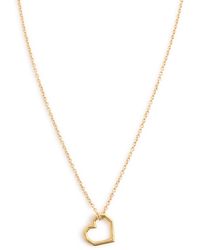 Aliita - Mini Corazon 9Kt Necklace - Lyst