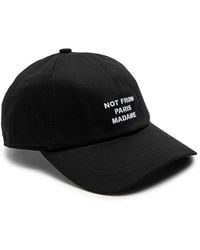 Drole de Monsieur - Nfpm Embroidered Cotton Cap - Lyst