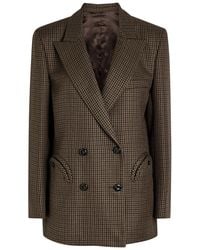 Blazé Milano - Everynight Houndstooth Wool Blazer - Lyst