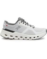 On Shoes - Cloudrunner 2 Panelled Knitted Sneakers - Lyst