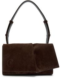 Christian Louboutin - Baggy Small Suede Shoulder Bag - Lyst