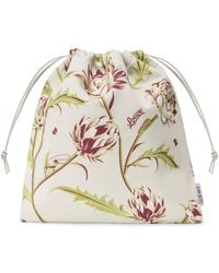 Loewe - X Paula's Ibiza Floral-Print Canvas Pouch - Lyst