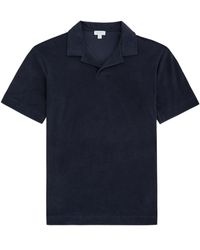Sunspel - Terry Polo Shirt - Lyst