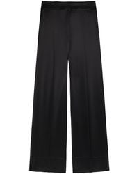 JOSEPH - Dijon Straight-Leg Satin Trousers - Lyst