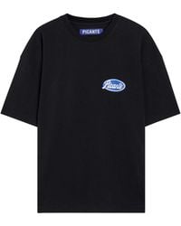 Picante - Sienna Logo-Print Cotton T-Shirt - Lyst