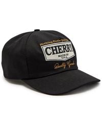 CHERRY LA - Logo-Embroidered Woven Cap - Lyst