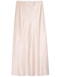 JOSEPH - Isaak Silk Midi Slip Skirt - Lyst