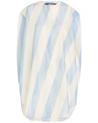 Jacquemus - La Robe Berlingot Striped Organza Mini Shirt Dress - Lyst