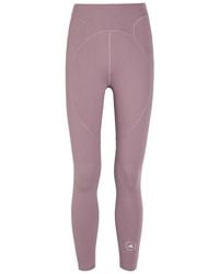 Stella McCartney - Adidas X 7/8 Stretch-Jersey Cropped Leggings - Lyst