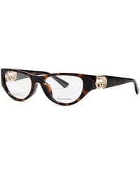 Gucci - Oval-Frame Acetate Optical Glasses - Lyst