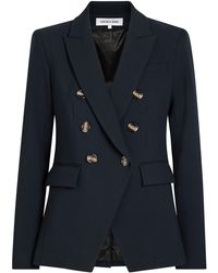 Veronica Beard - Miller Dickey Horn Crepe Blazer - Lyst