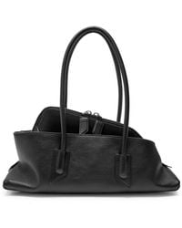 The Attico - La Passeggiata Small Leather Shoulder Bag - Lyst