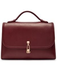 Gabriela Hearst - Leonora Medium Leather Top Handle Bag - Lyst