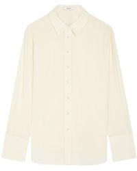 JOSEPH - Joe Silk-Crepe Shirt - Lyst