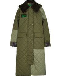 Barbour - X Ganni Burghley Quilted Shell Coat - Lyst