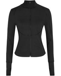 Stella McCartney - Adidas X Training Logo Stretch-Jersey Mid-Layer Jacket - Lyst