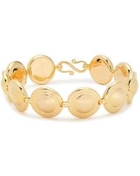LIE STUDIO - The Liv 18Kt-Plated Bracelet - Lyst