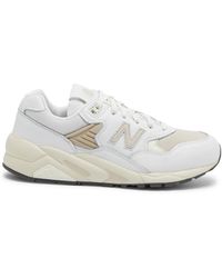 New Balance - 580 Panelled Leather Sneakers - Lyst