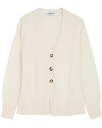 Veronica Beard - Lamotte Gathered Cashmere Cardigan - Lyst