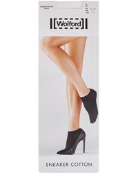 Wolford - Cotton-blend Sneaker Socks - Lyst