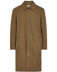 Saint Laurent - Quilted Cotton Coat - Lyst