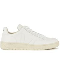 Veja - V-12 Leather Sneakers, Sneakers, Leather, , Round Toe - Lyst