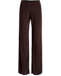 Helmut Lang - Fluid Car Jersey Trousers - Lyst