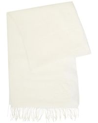 TOTEME - Logo-Embroidered Frayed Linen Sarong - Lyst