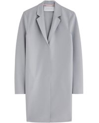 Harris Wharf London - Cocoon Wool-Felt Coat - Lyst