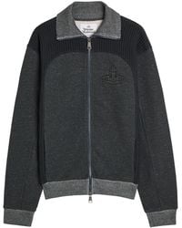 Vivienne Westwood - Alien Panelled Cotton-Blend Track Jacket - Lyst