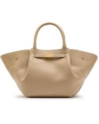 DeMellier - The Midi New York Grained Leather Tote Bag - Lyst