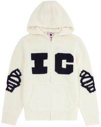 ICECREAM - Ice Running Dog Logo Knitted Jacket - Lyst